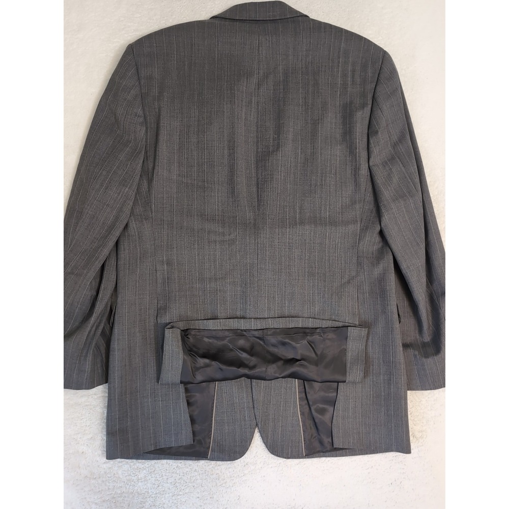 Brooks Brothers 40L 346 Stretch Sport Coat Gray‎ Wool Blend Two Button Vented - Picture 11 of 11